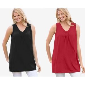 Bundle Woman within tank tops 4X